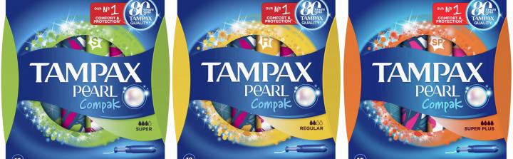 Dyskretna ochrona z Tampax Compak Pearl